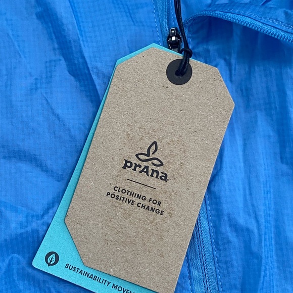 NWT prAna windbreaker half-zip - Picture 10 of 11